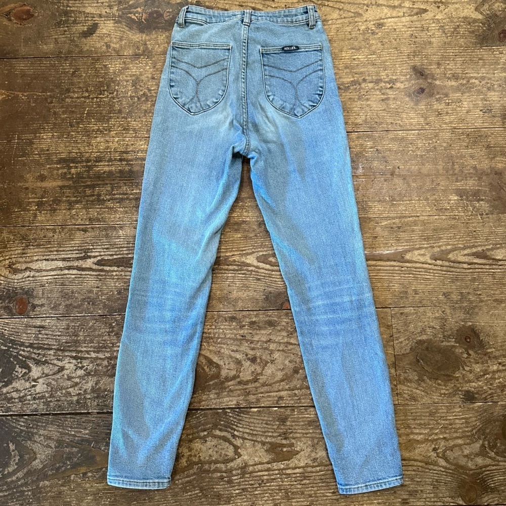 ROLLA'S Blue Skinny Jeans Authentic Denim